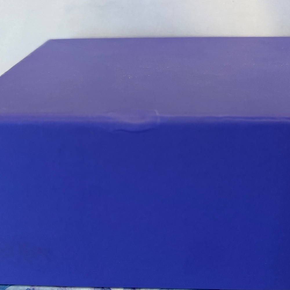 PURPLE & FLORAL BOX CARDS ORGANIZER - Picture 4 of 12